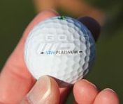 Rory McIlroy Masters ball RZN PLATINUM