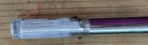 BS 241CBから抜いたシャフトチップ側