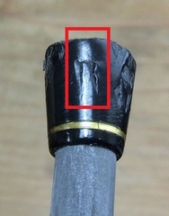 ソケットのキズ