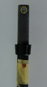 シャフトチップ側の凸